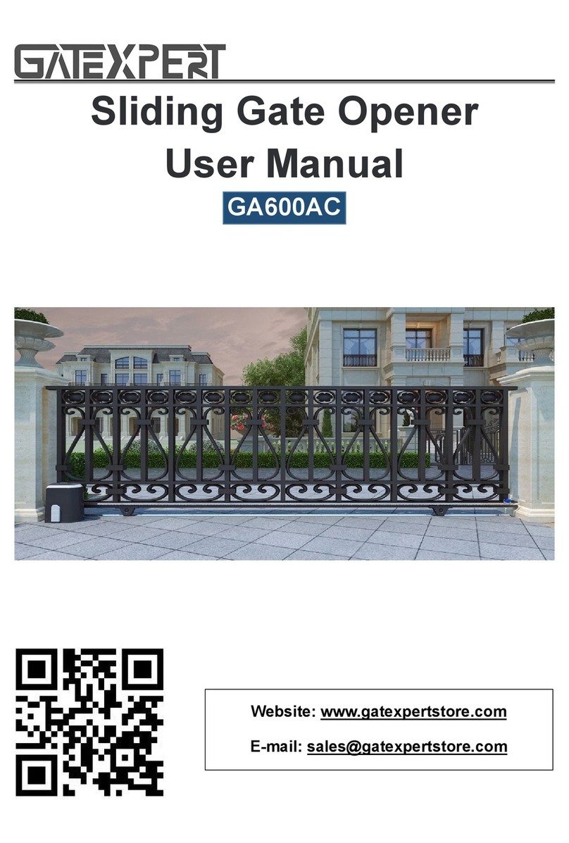 GATEXPERT GA600AC user manual