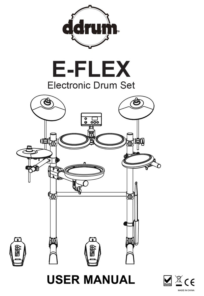 ddrum E-FLEX User manual