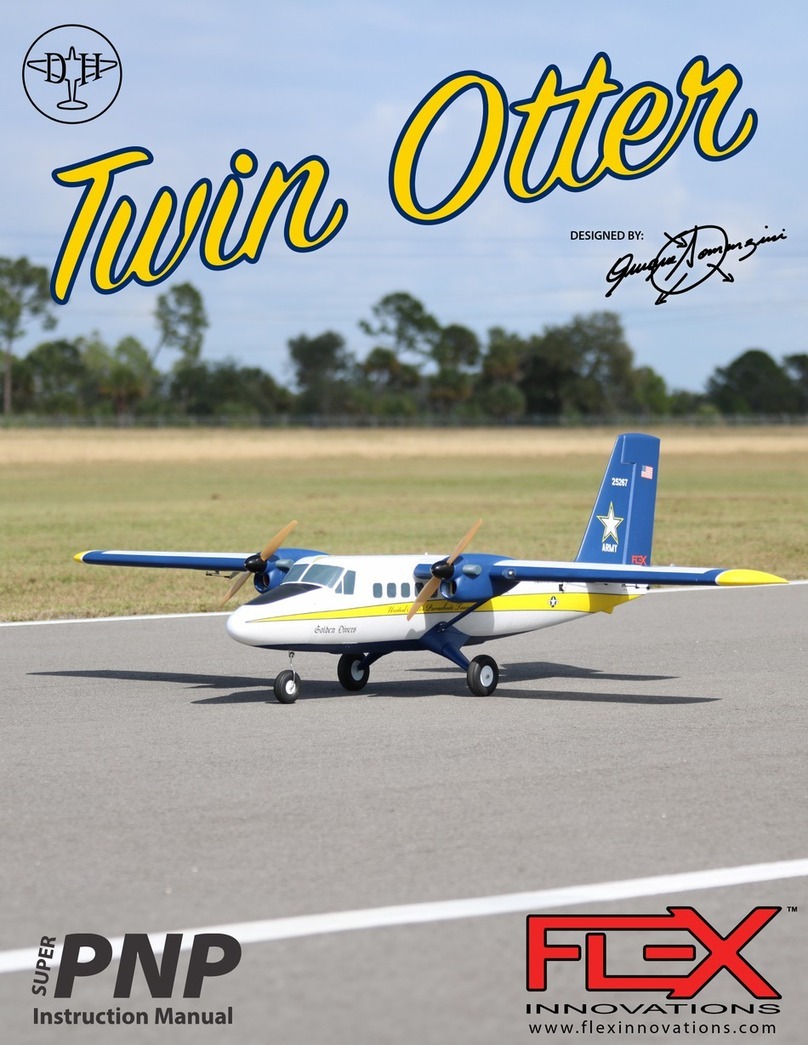 PNP Flex Innovations Twin Otter 80E instruction manual