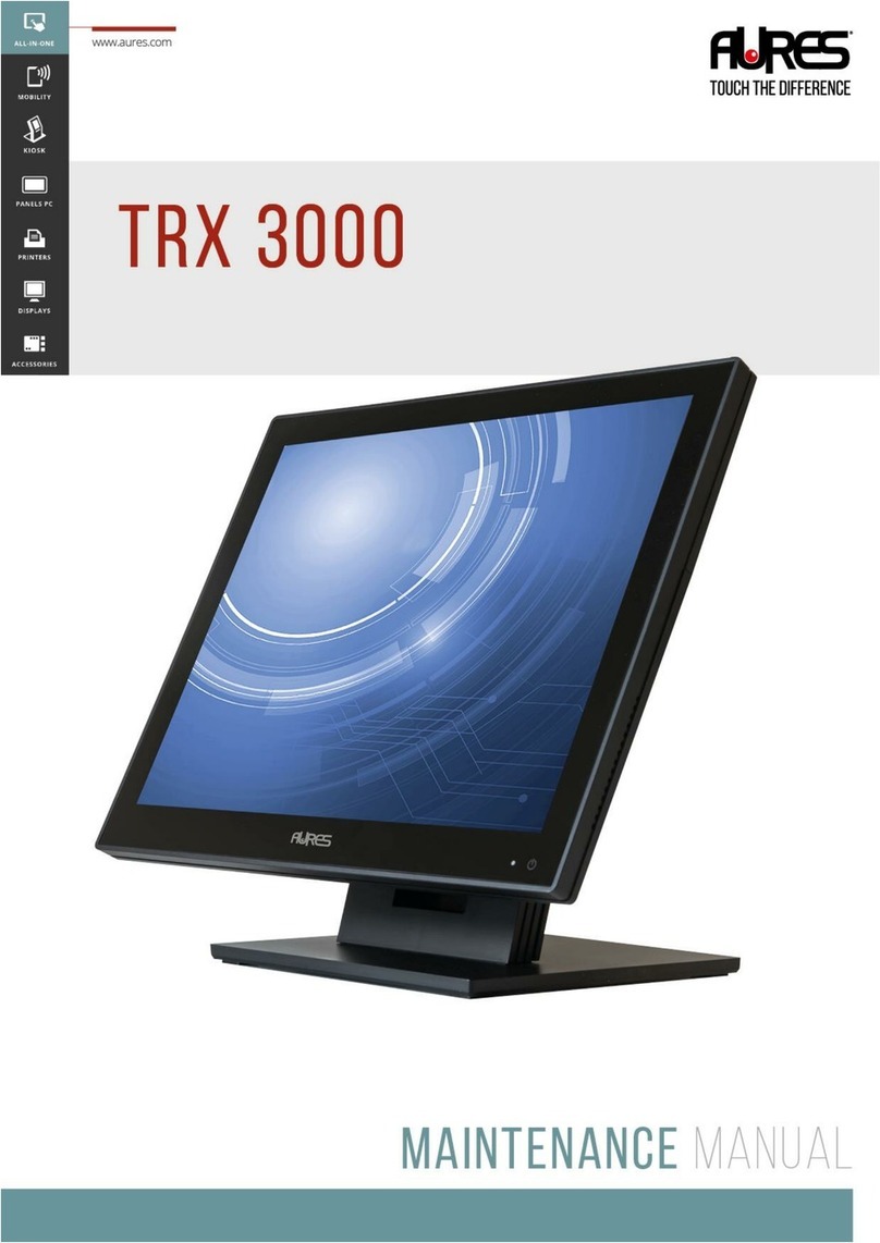 AURES TRX 3000 Maintenance manual