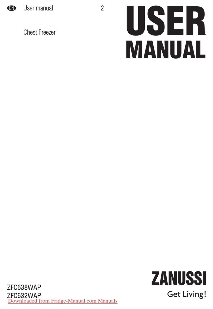 Zanussi ZFC638WAP user manual