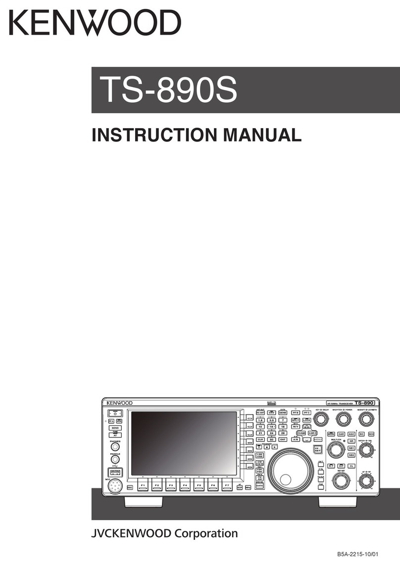 Kenwood TS-890S User manual