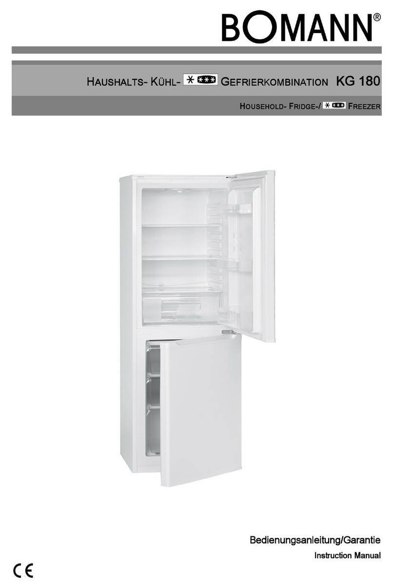 BOMANN KG 180 User manual