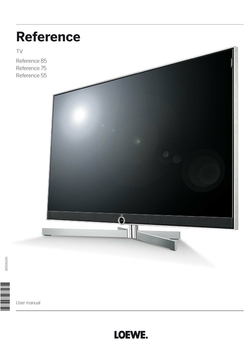 Loewe Reference 85 User manual