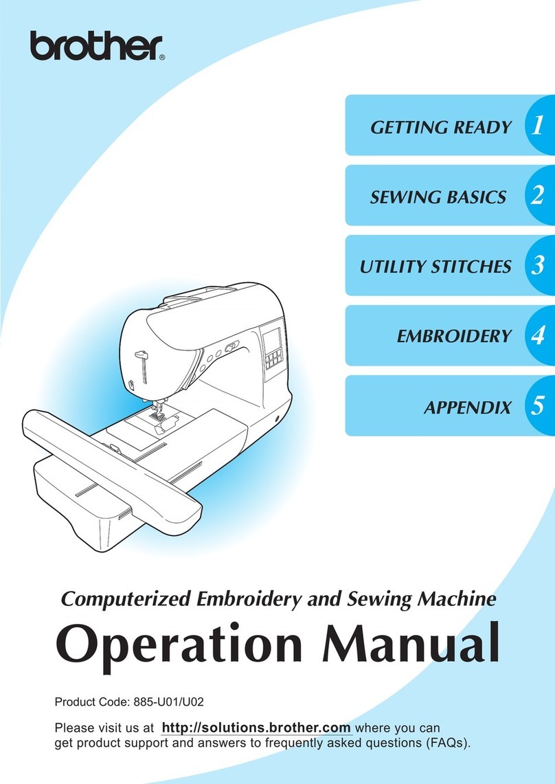Brother 885-U02 Operation manual