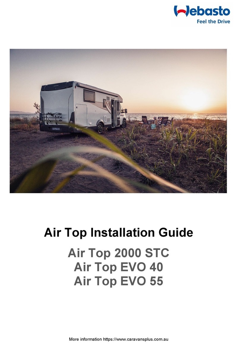 Webasto Air Top 2000 STC User manual