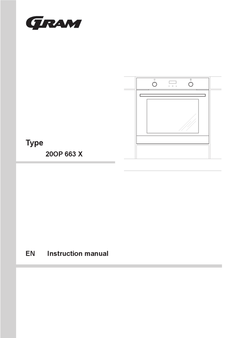 Gram 20OP 663 X instruction manual