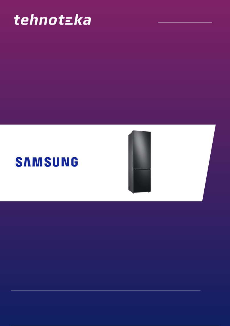 Samsung RB38A7B63B1/EF User manual