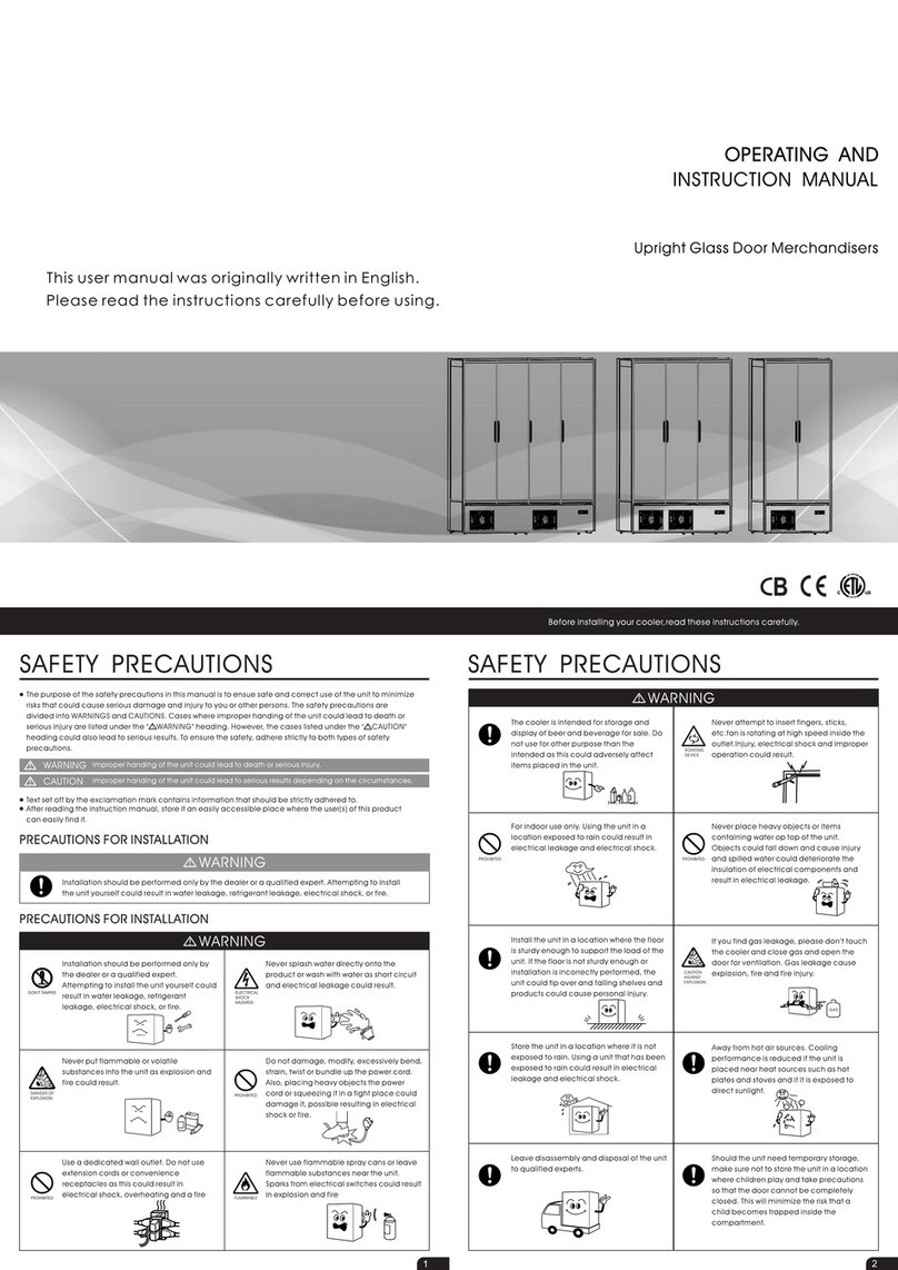 Thermaster DC-187B Operating and instruction manual