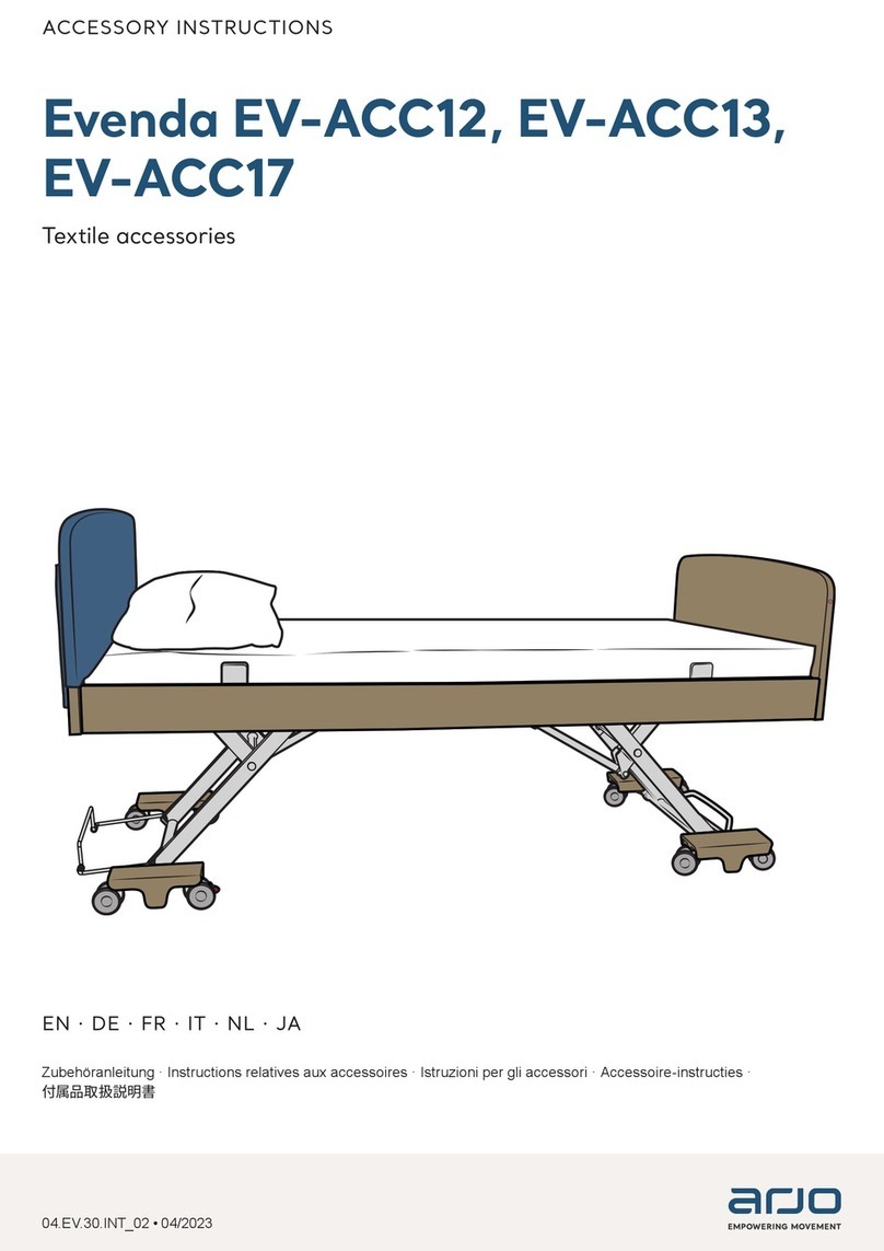 Arjo Evenda EV-ACC12 User manual Arjo Evenda EV-ACC12 User manual