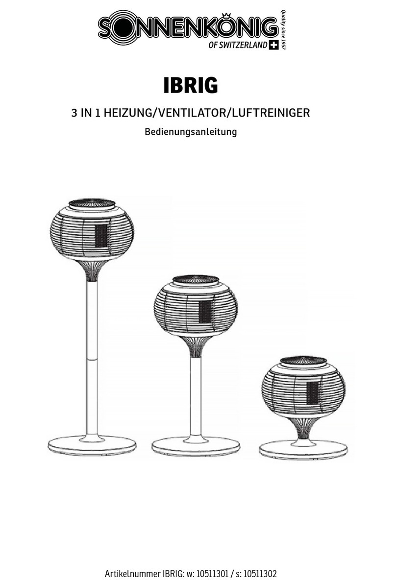 Sonnenkonig IBRIG user manual