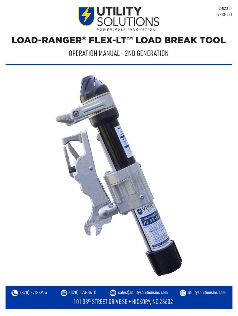 Utility Solutions LOAD-RANGER FLEX-LT Load Break Tool User manual