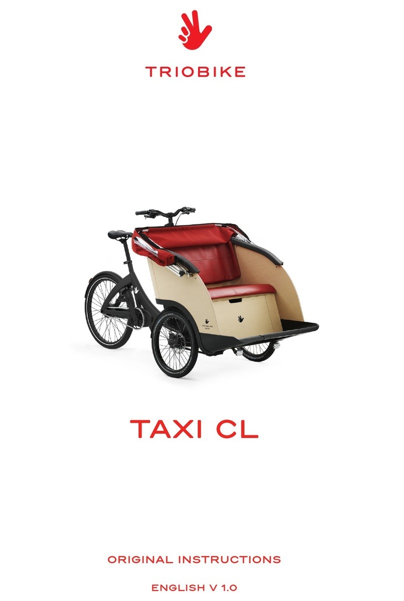 TRIOBIKE TAXI CL Original instructions