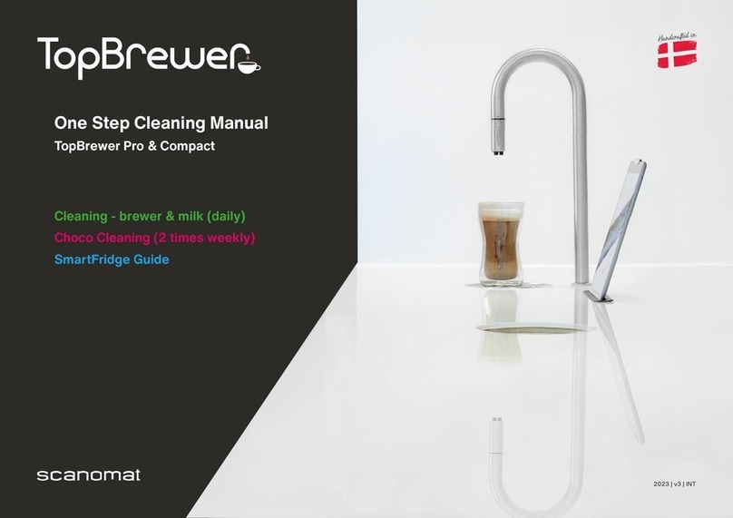 Scanomat TopBrewer Cleaning manual