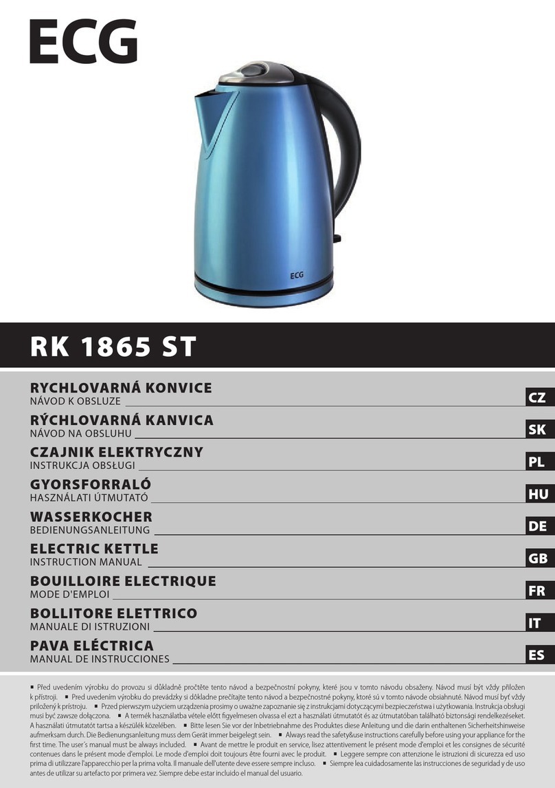 ECG RK 1865 ST User manual