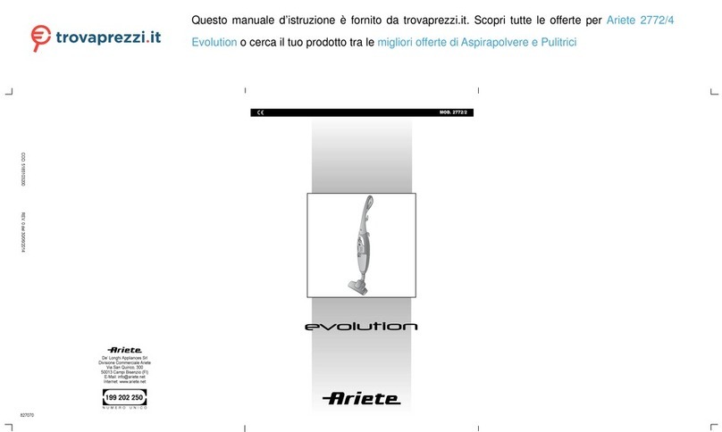 ARIETE evolution 2772/4 User manual