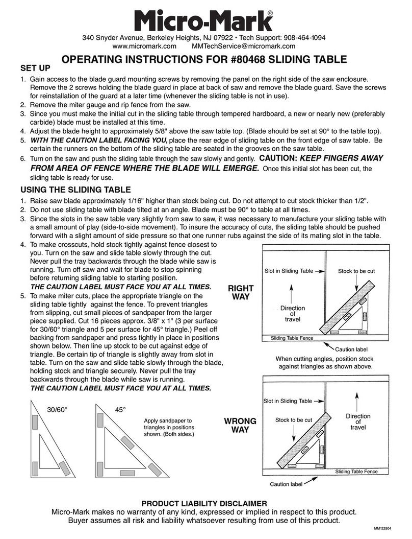 Micromark Microlux 80468 User manual