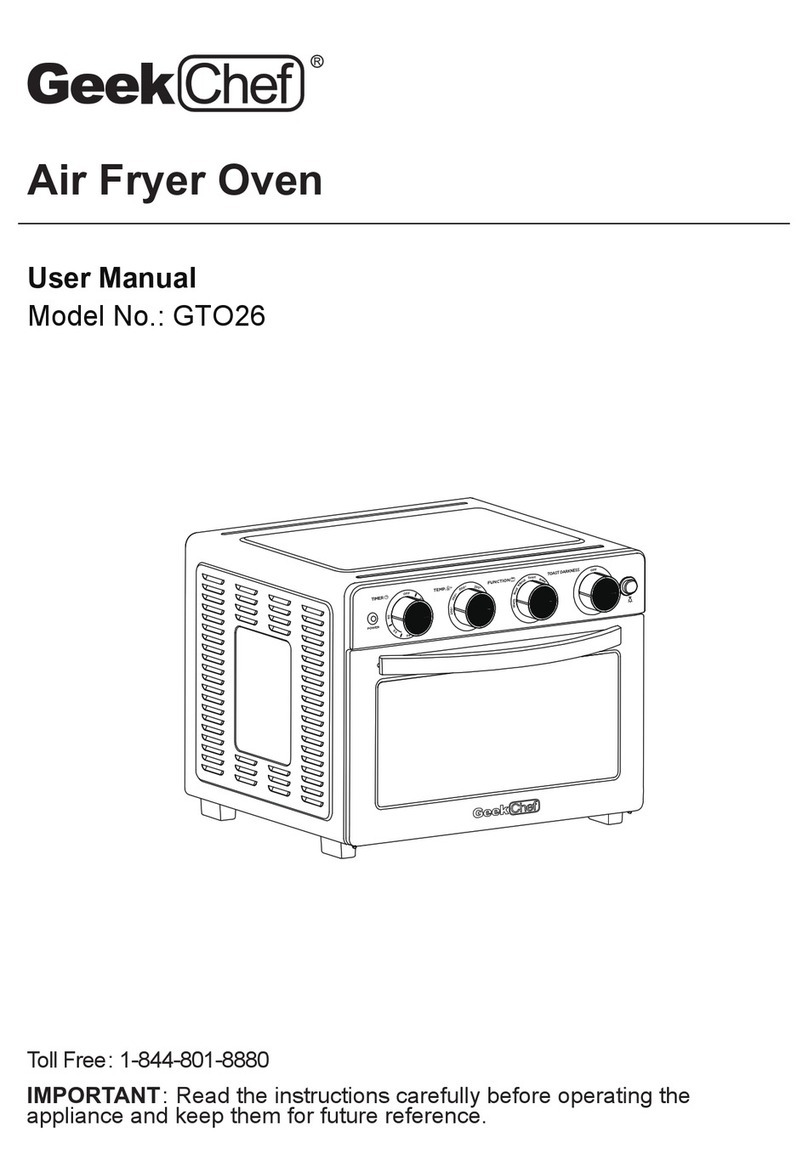 GeekChef GTO26 user manual