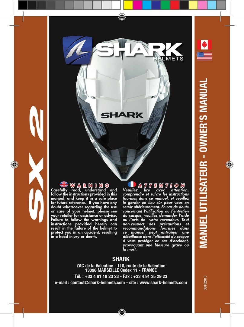 Shark SX 2 User manual