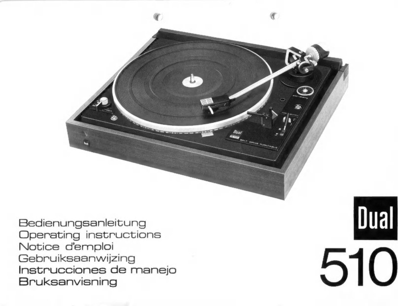 Dual 510 User manual