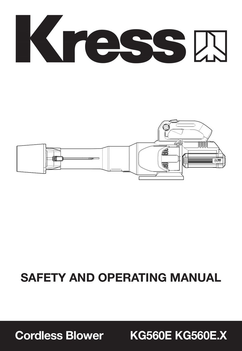 KRESS KG560E Series Safety and operating manual KRESS KG560E Series Safety and operating manual