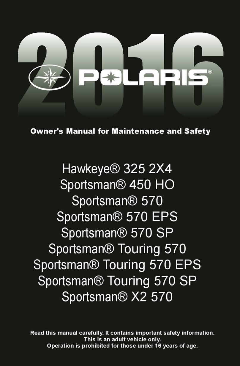 Polaris Hawkeye 325 2X4 2016 Guide