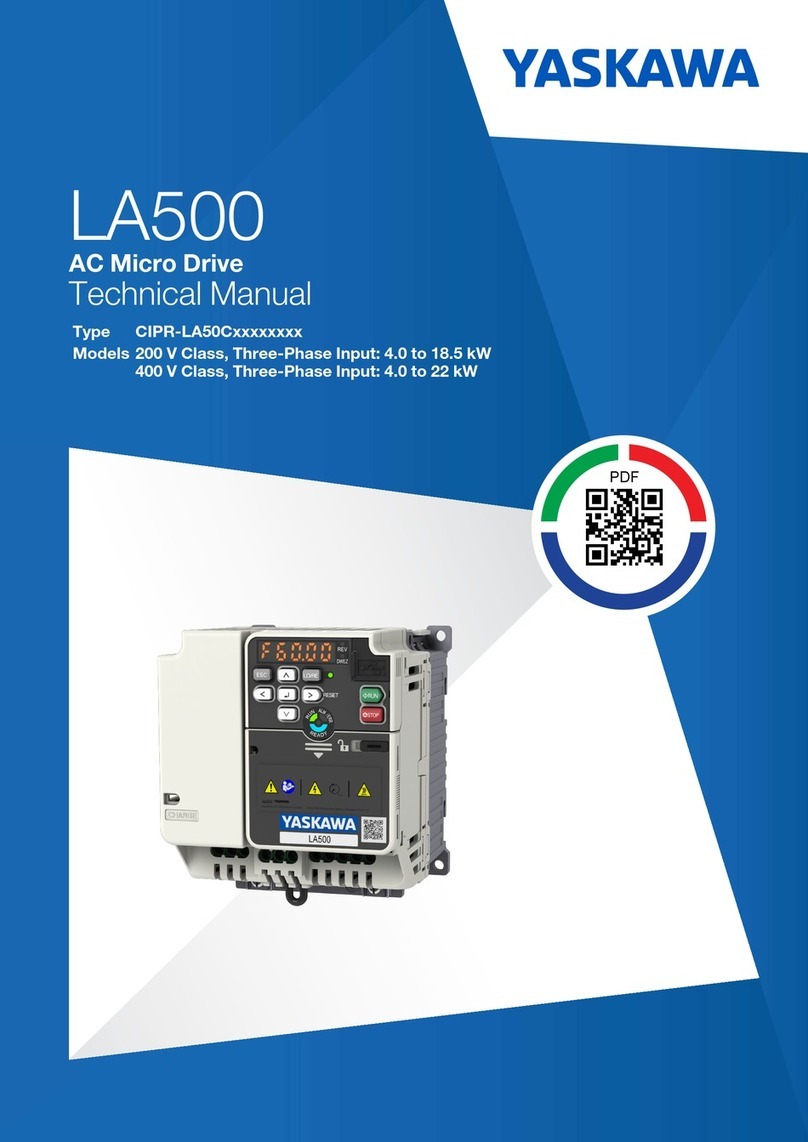 YASKAWA LA500 User manual