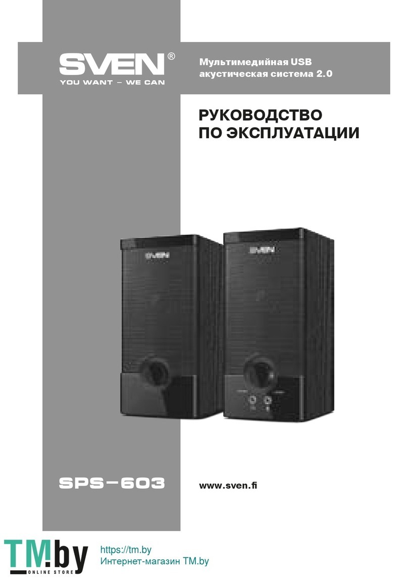 Sven SPS-603 User manual