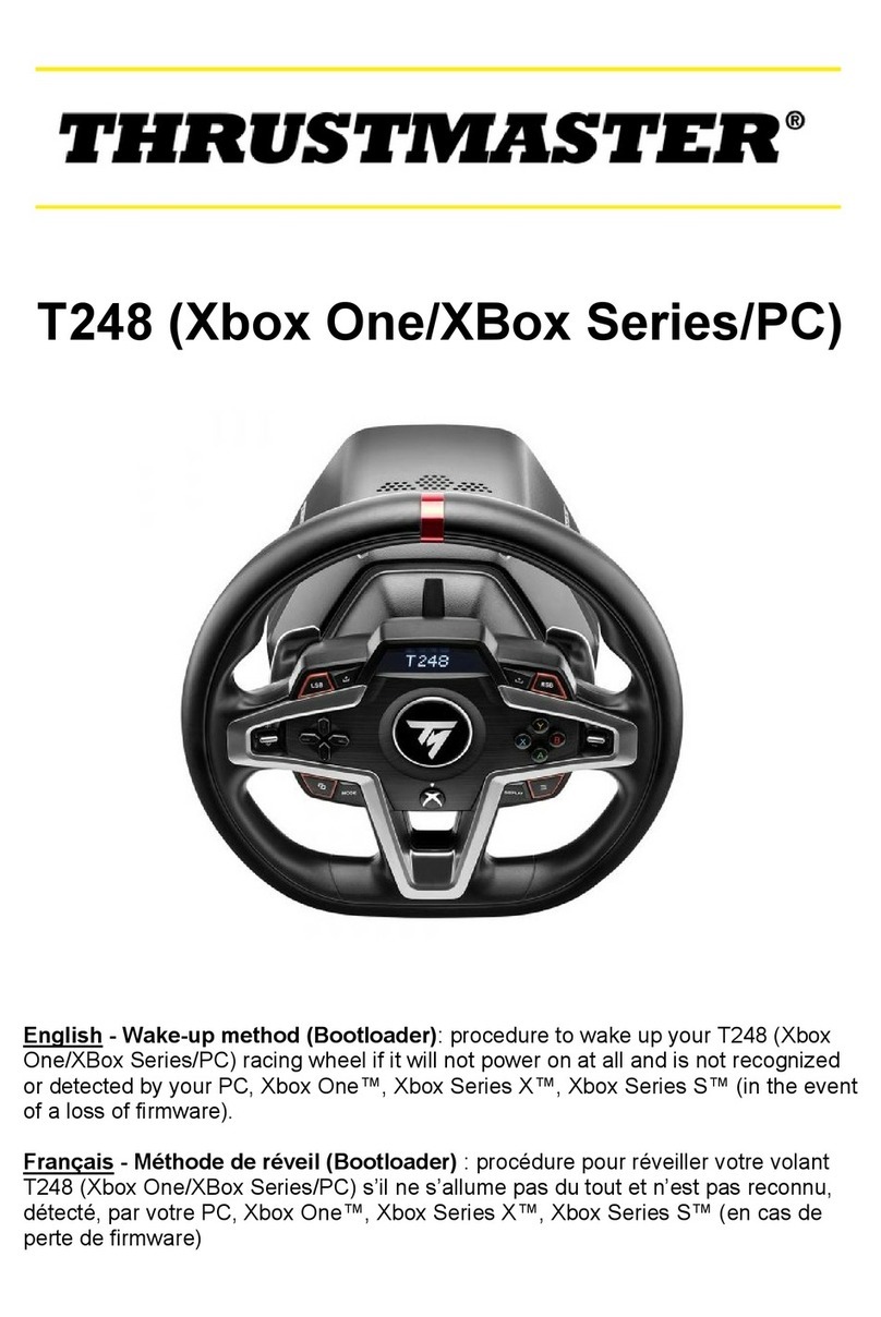 Thrustmaster T248 User manual