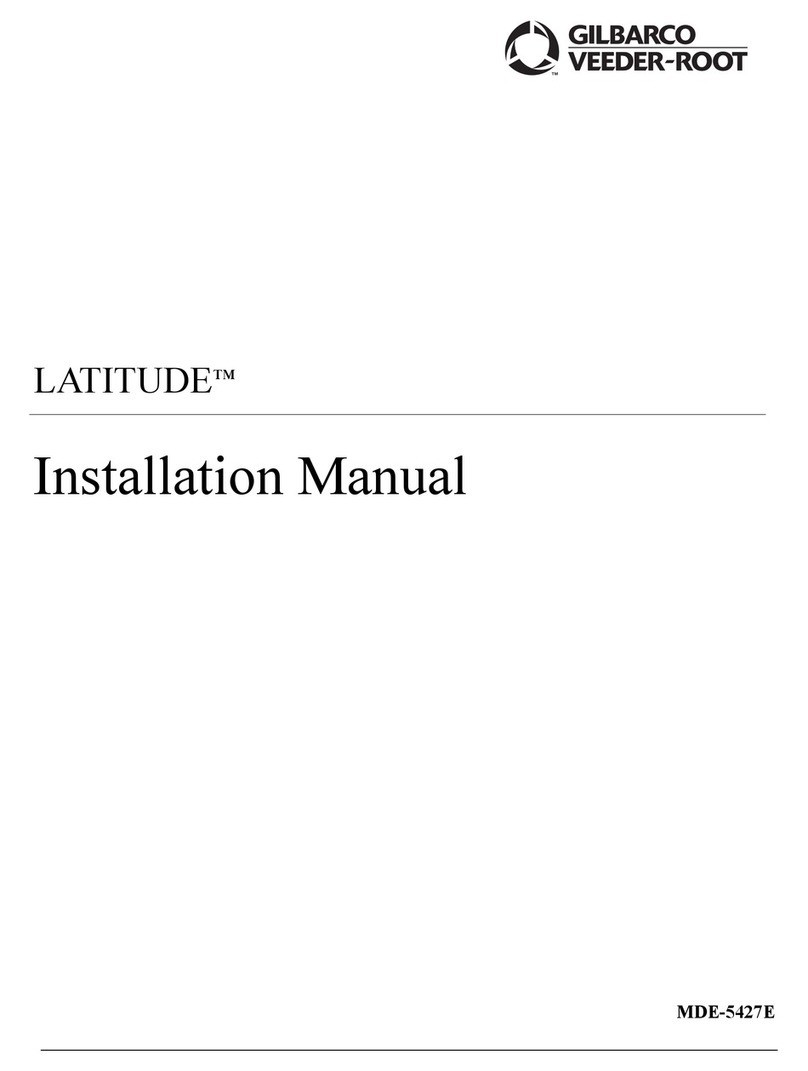 GILBARCO VEEDER-ROOT Latitude LS-100 User manual
