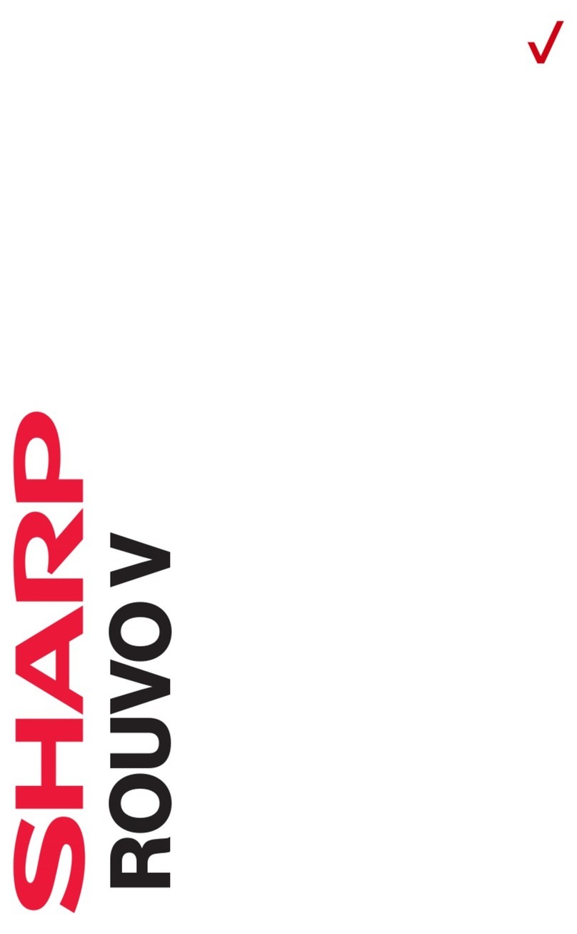 Sharp ROUVO V User manual Sharp ROUVO V User manual