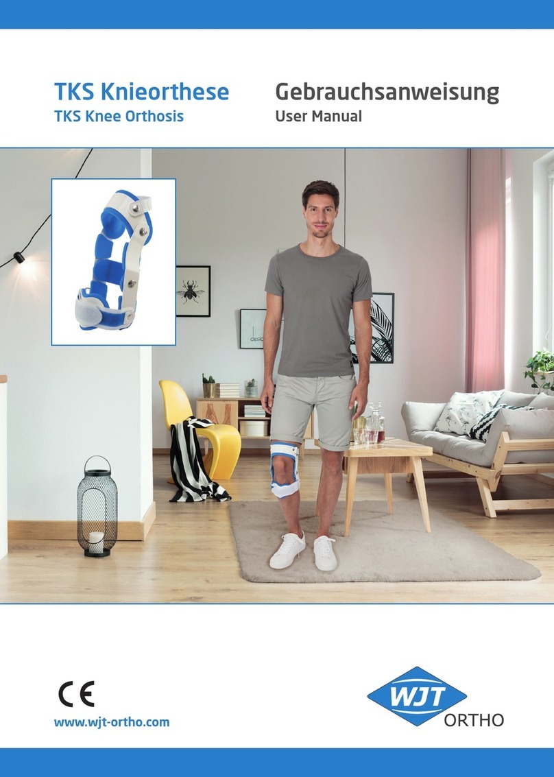 WJT ORTHO TKS Knee Orthosis user manual