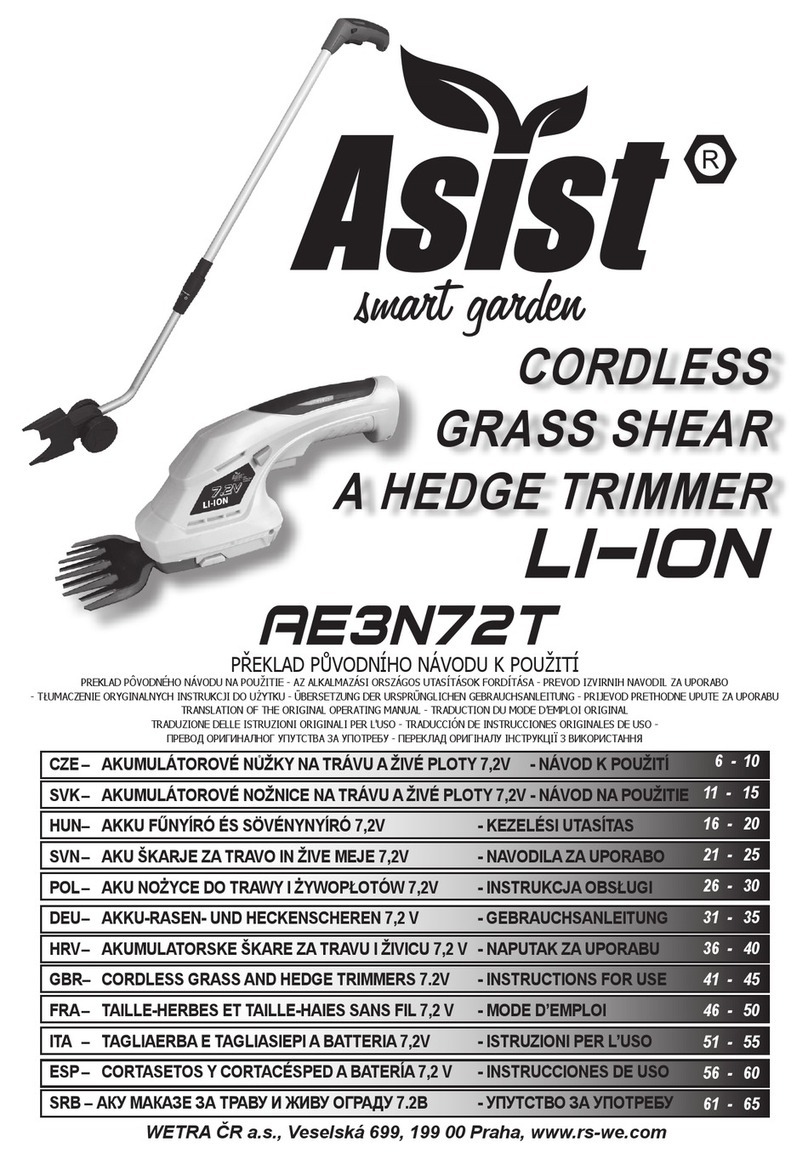 Asist AE3N72T Instructions for use