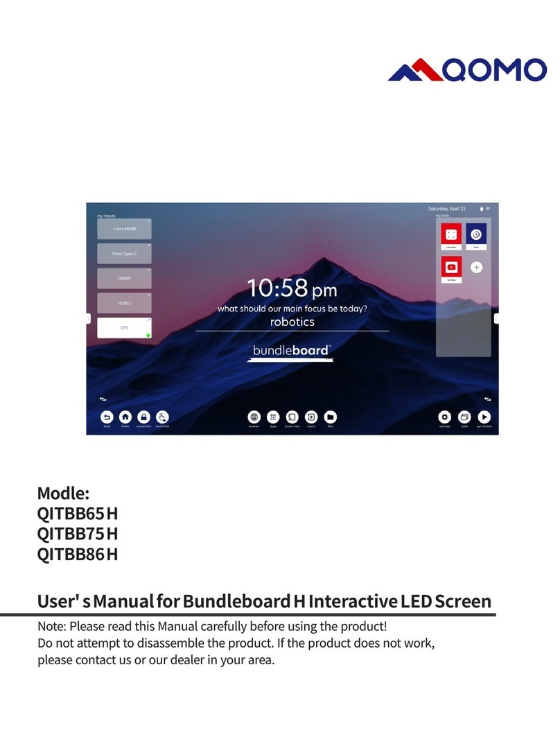 Qomo QITBB65H User manual