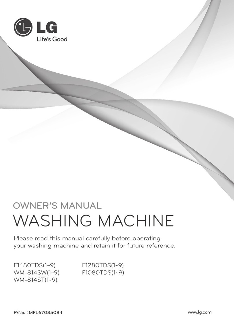 LG WM-814SW User manual