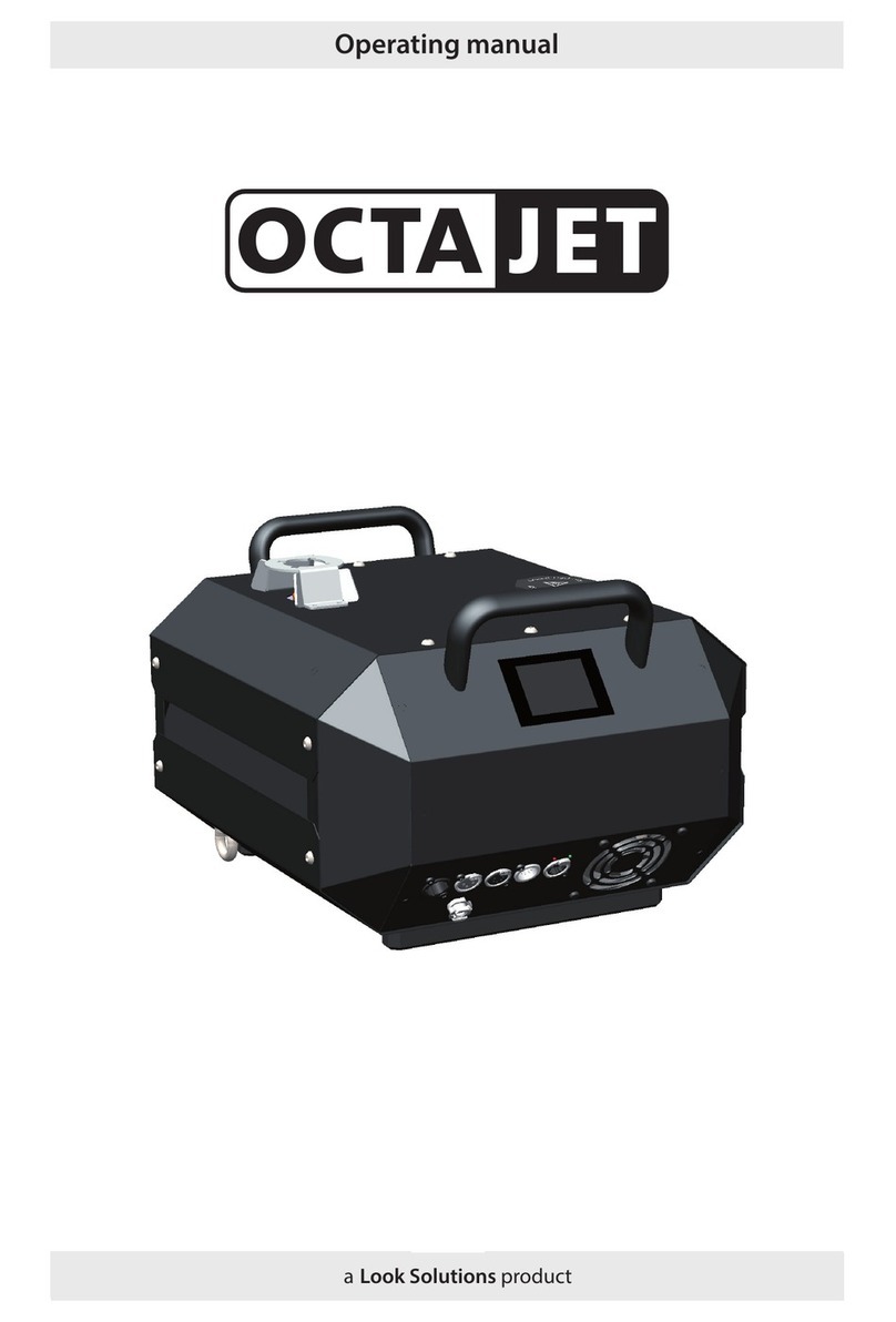 Look Solutions OCTA JET operating manual
