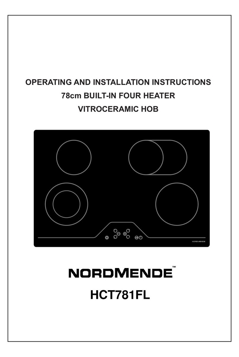 Nordmende HCT781FL Operating and installation instructions