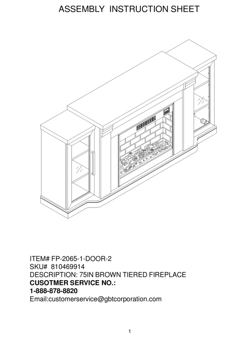 GBT FP-2065-1-DOOR-2 Mounting instructions