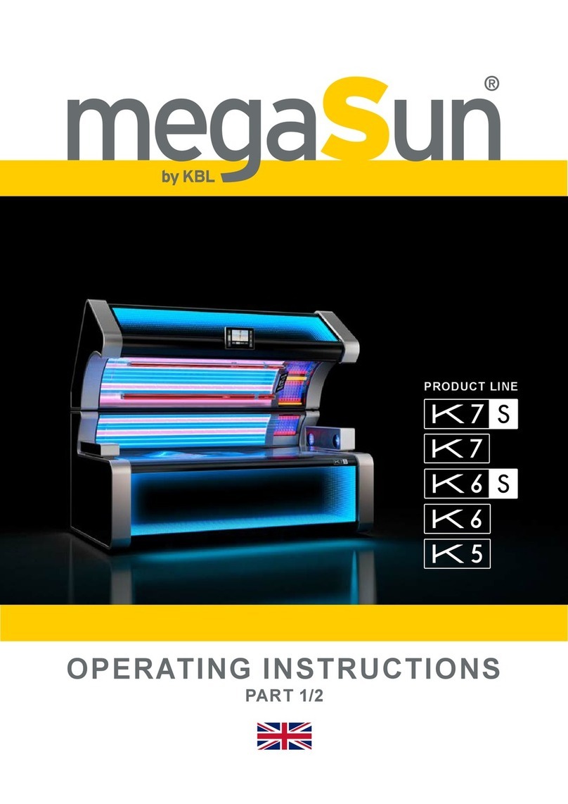 KBL MegaSun K7S operating instructions