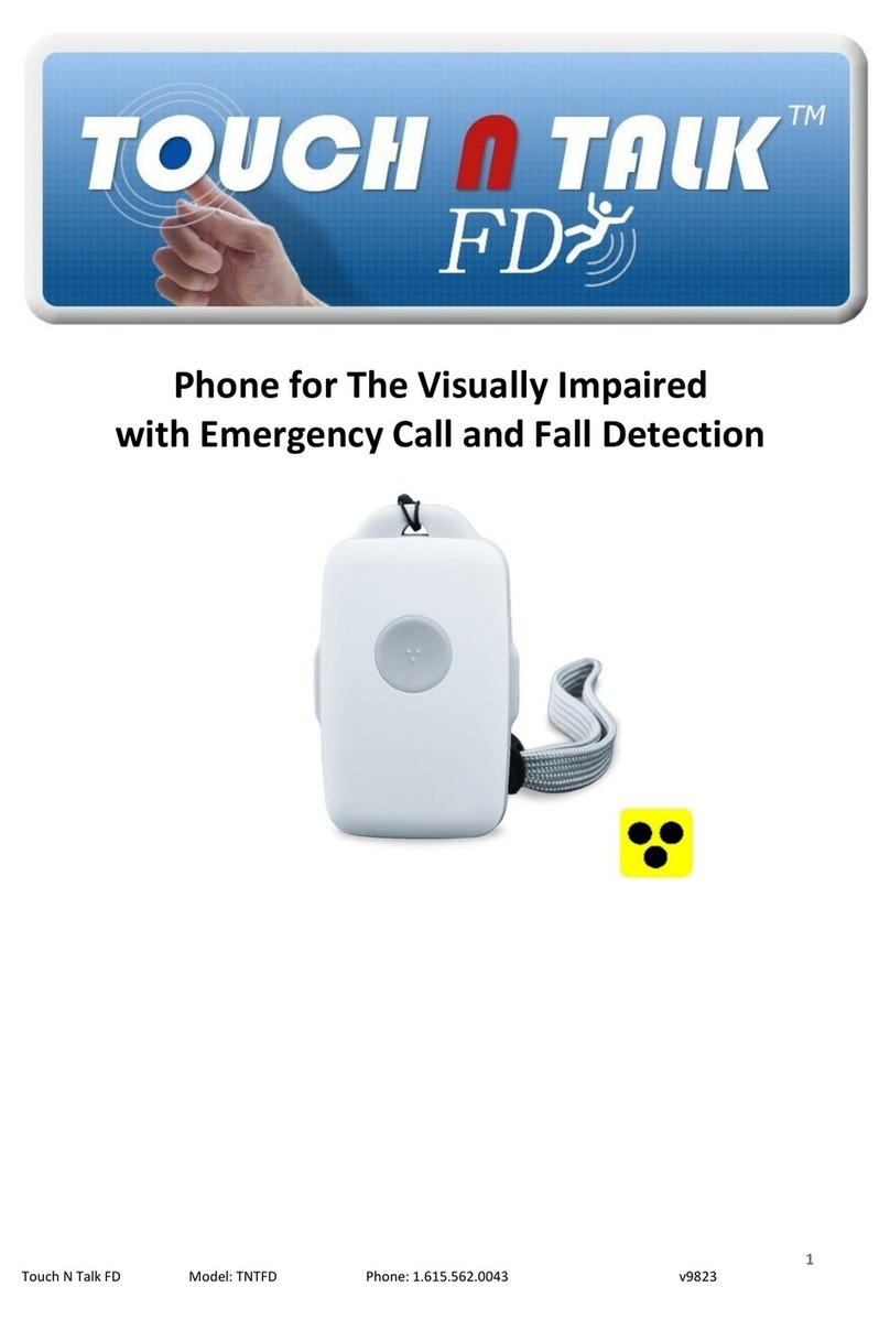 Assistive Technology Services TOUCH N TALK FD User manual