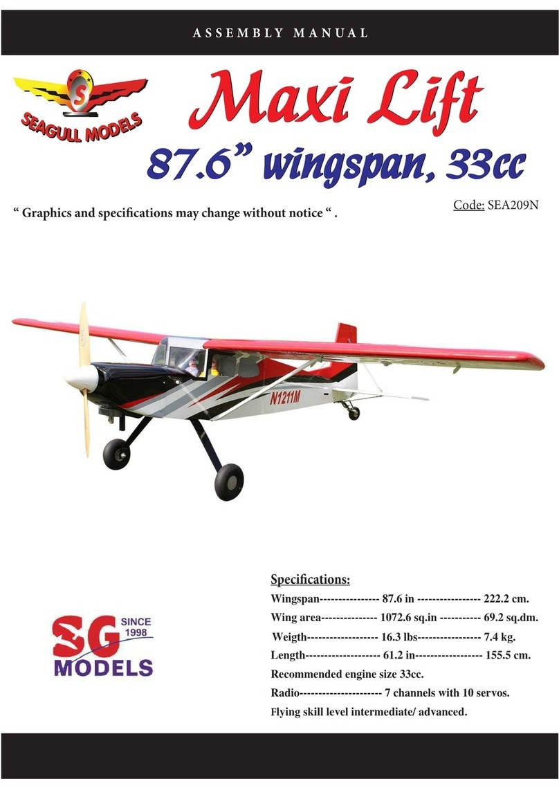 Seagull Models Maxi Lift SEA209N User manual