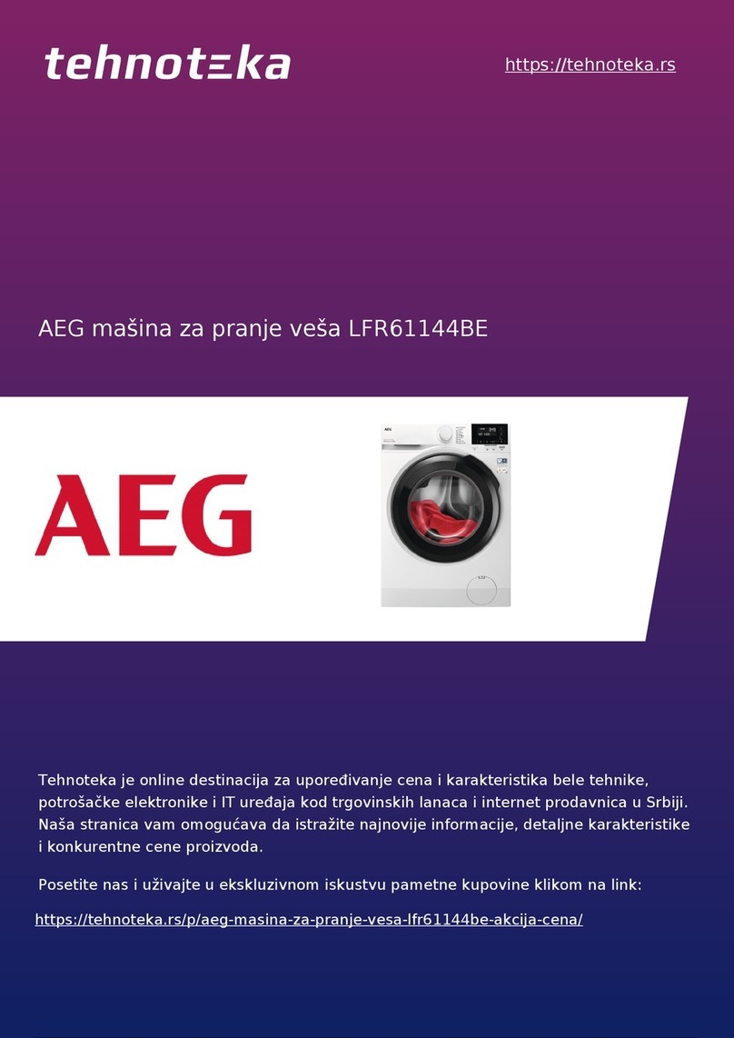 AEG LFR61144BE User manual