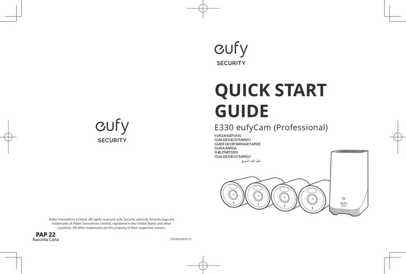EUFY eufyCam E330 quick start guide