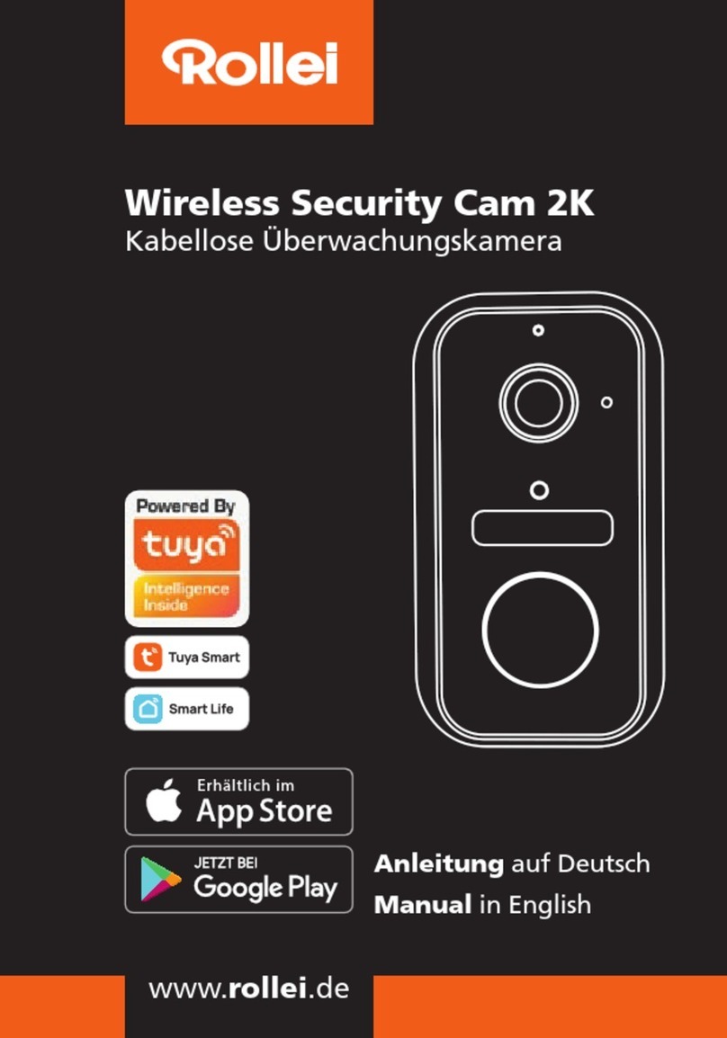 Rollei Wireless Security Cam 2K manual