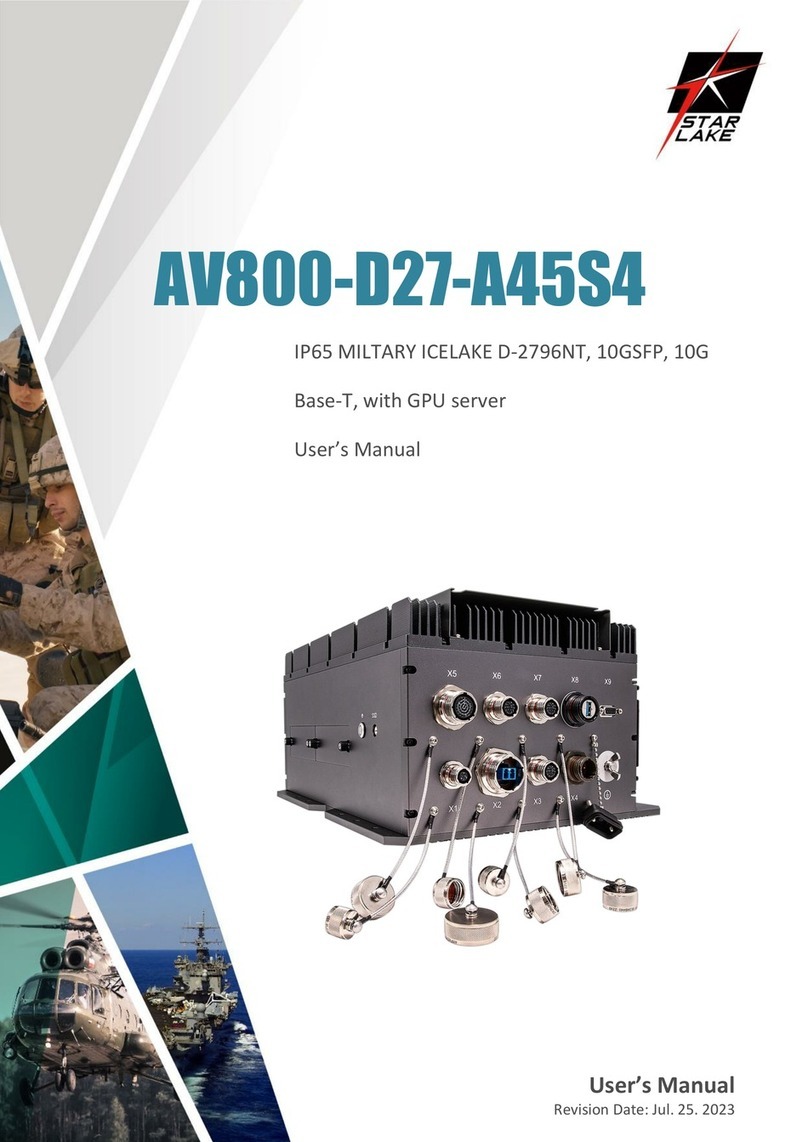 Star Lake AV800-D27-A45S4 user manual