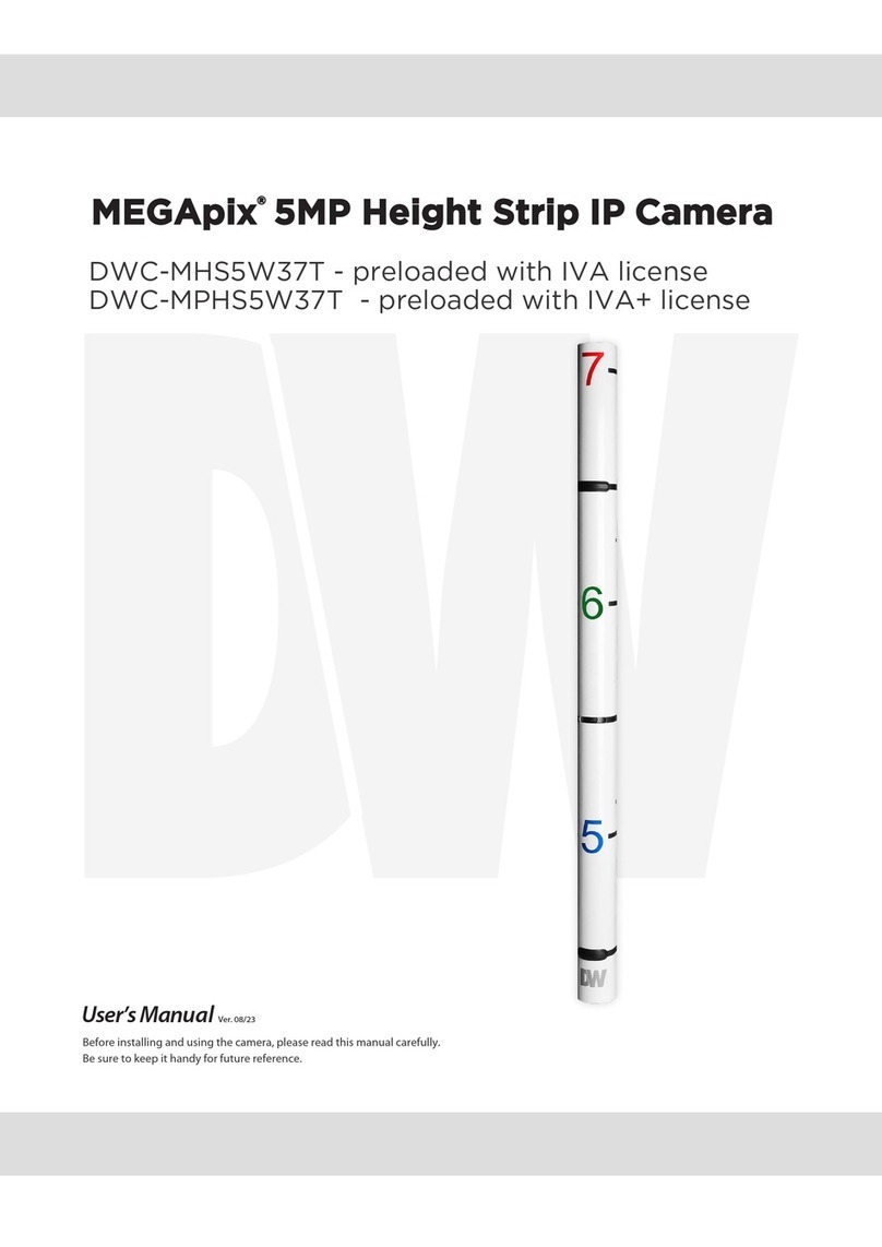 Digital Watchdog MEGApix DWC-MHS5W37T User manual