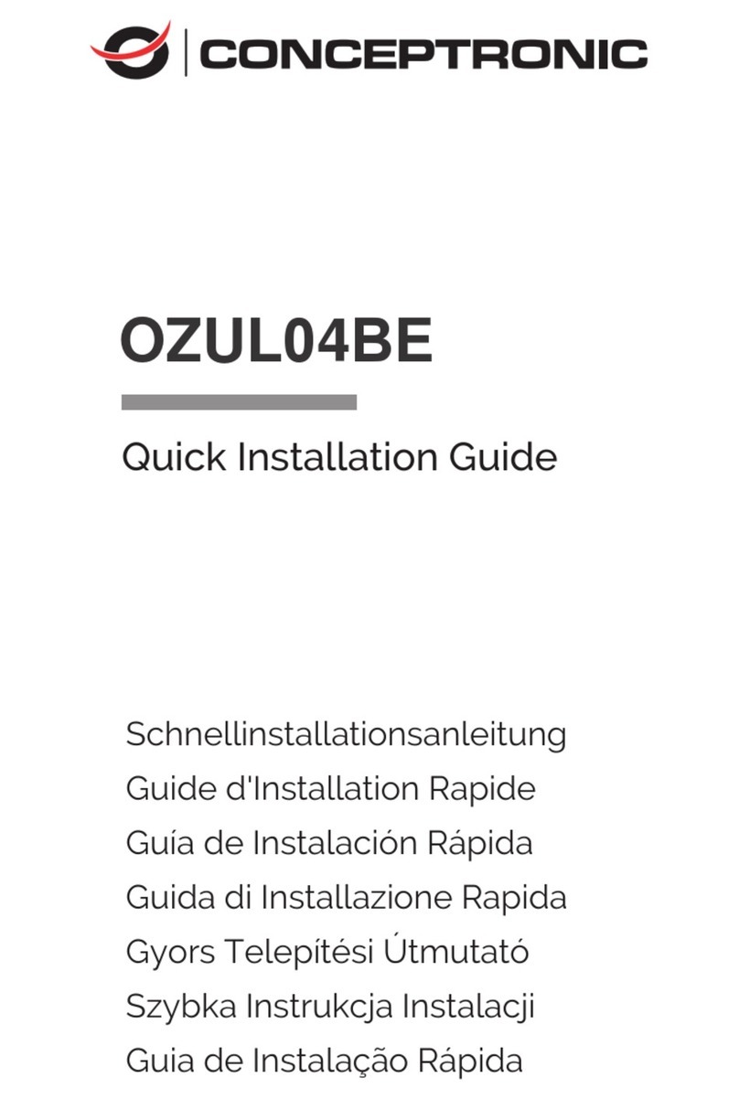 Conceptronic OZUL04BE User manual Conceptronic OZUL04BE User manual