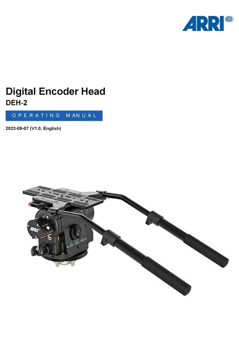 ARRI DEH-2 operating manual