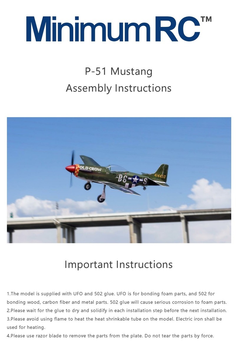 MinimumRC P-51 Mustang User manual