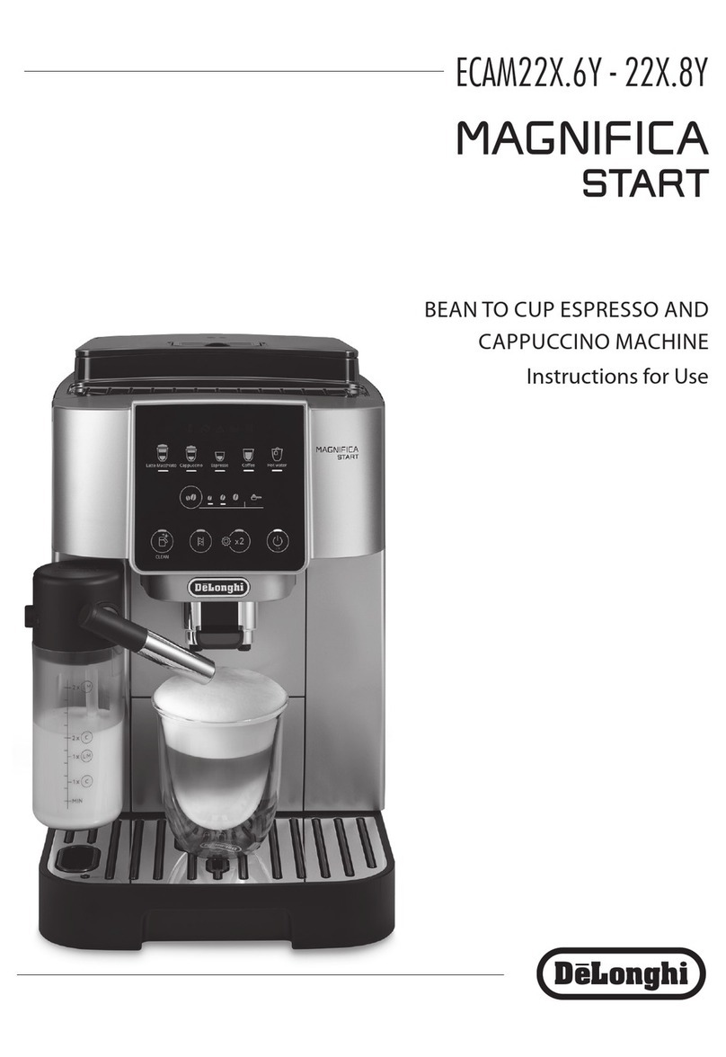 DeLonghi Magnifica Start Instructions for use